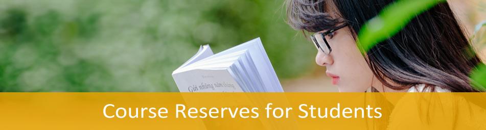 Course Reserves for Students