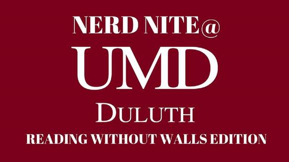 Nerd Nite @ UMD: Reading Without Walls Edition