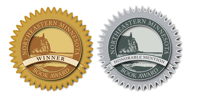Book seals for NEMBA Winner and Honorable Mention